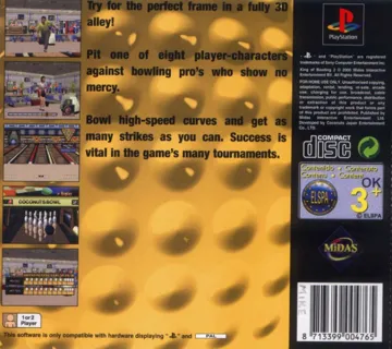 King of Bowling 2 (EU) box cover back